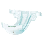 Set 8 x 25 Stk - Bambiboo Einwegwindeln mit Bambusfaser für Babys, Größe 2 Mini (3-8 kg)