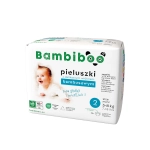 Bambiboo Einwegwindeln mit Bambusfaser für Babys, Gr. 2 Mini (3-8kg) 25 Stk.