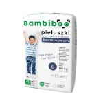 Set 8 x 15 Stk - Bambiboo Einwegwindeln mit Bambusfaser für Kinder, Größe 6 XXL (15+ kg)