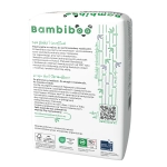 Set 8 x 15 Stk - Bambiboo Einwegwindeln mit Bambusfaser für Kinder, Größe 6 XXL (15+ kg)