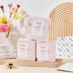 npuri von Bambiboo- Tagesbinden aus Bambusfasern, 12er-Packung.