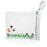 Zestaw 6 pieluszek wielorazowych z 12 wkładami z bambusem oraz wet bag