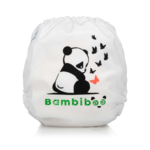 Zestaw 6 pieluszek wielorazowych z 12 wkładami z bambusem oraz wet bag