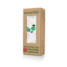 Bambusowa wielofunkcyjna pieluszka Bambiboo (kocyk, chusta, otulacz)